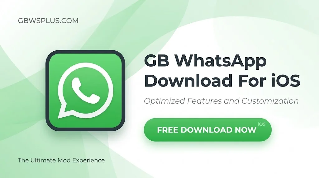 GB WhatsApp Download For iOS 