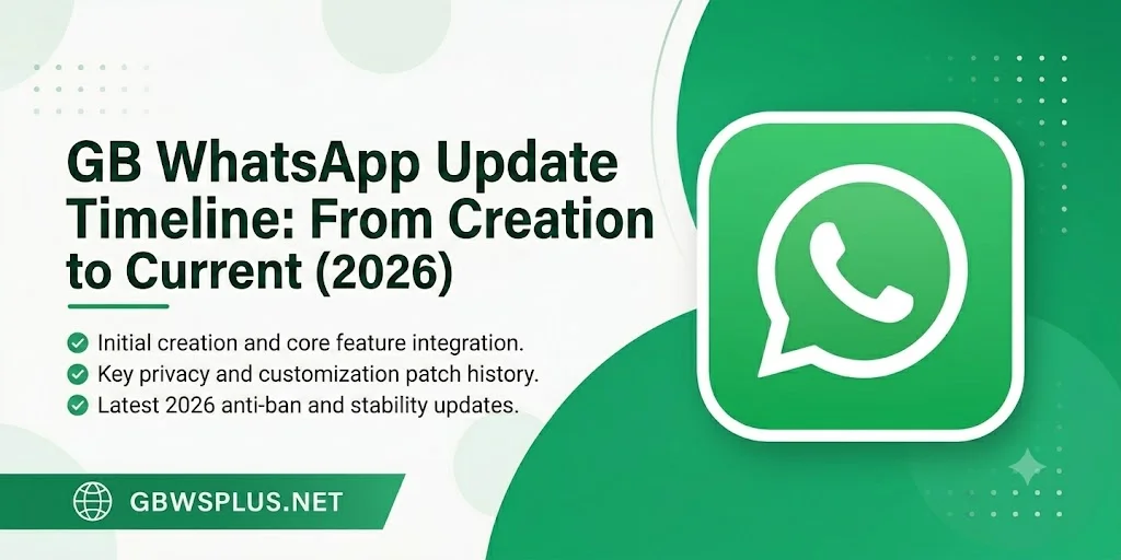 GB WhatsApp Update Timeline From Creation to Current (2026)