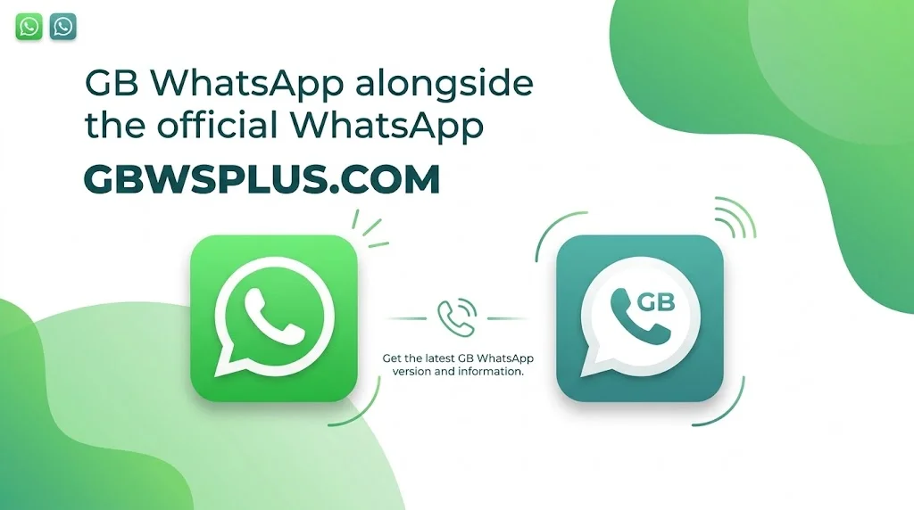 GB WhatsApp alongside the official WhatsApp