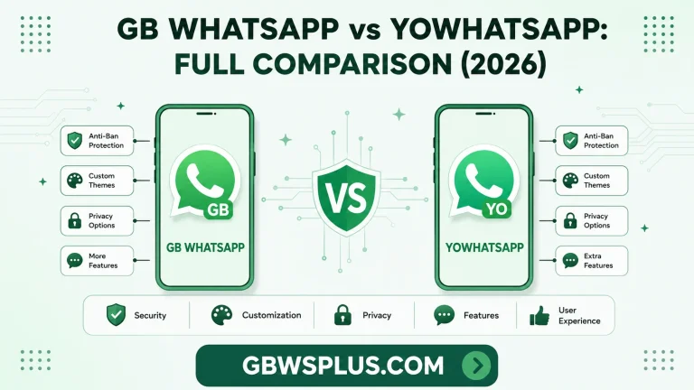 GB WhatsApp vs YoWhatsApp Full Comparison (2026)